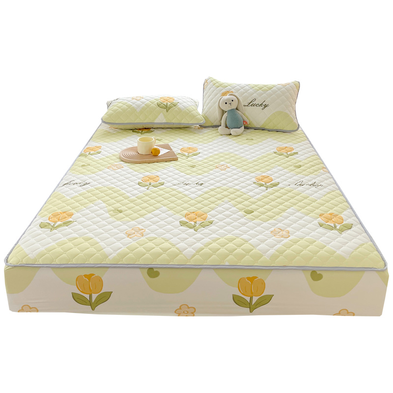 A类夹棉加厚牀笠单件2023新款牀垫牀包全包防滑牀单牀罩牀套罩