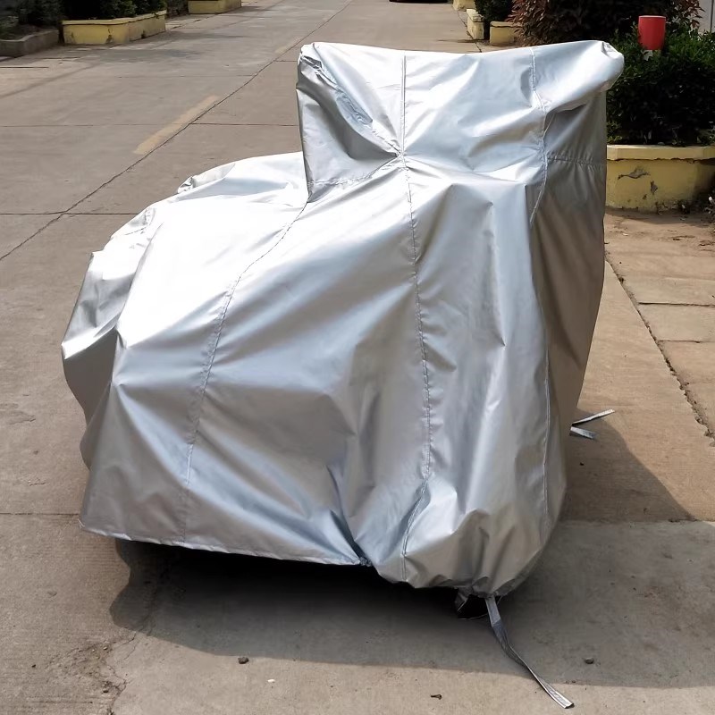 银钢船型边三YG150B-23侧边三轮踏板摩托车衣车罩防雨防晒全罩套