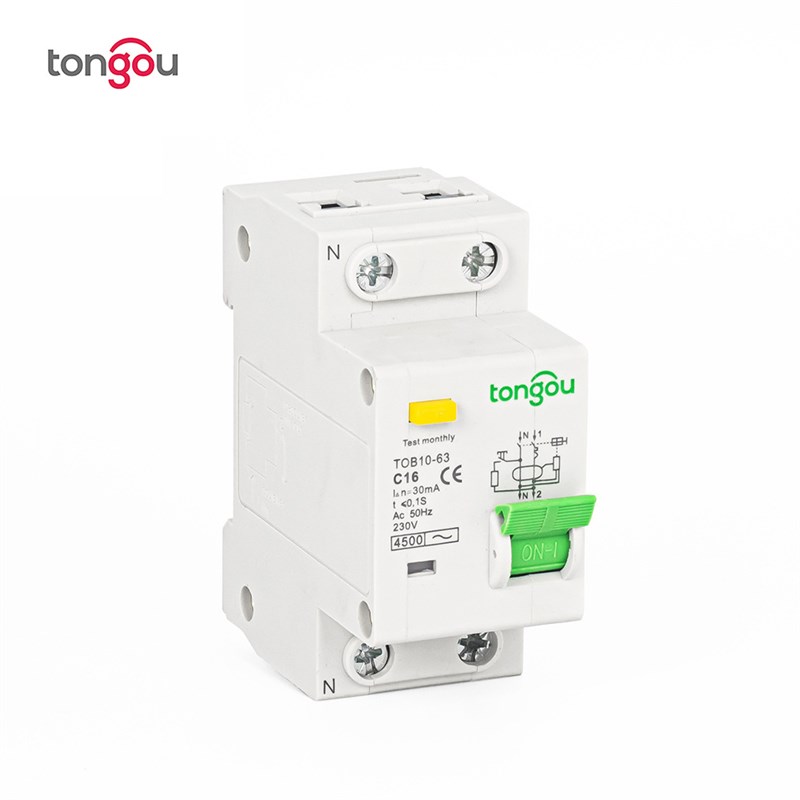 漏电保护断路器开关漏电过载短路RCBO小型空气开关漏电保护器跨境