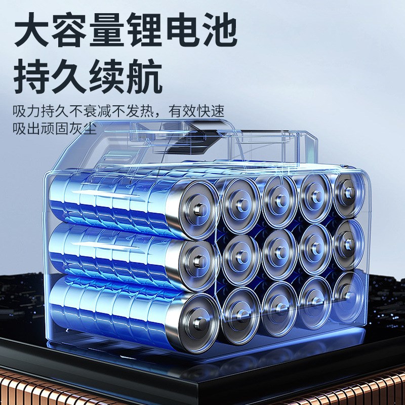 车载吸尘器超强大吸力手持无线吸吹一体家车两用无刷大功率吹尘器