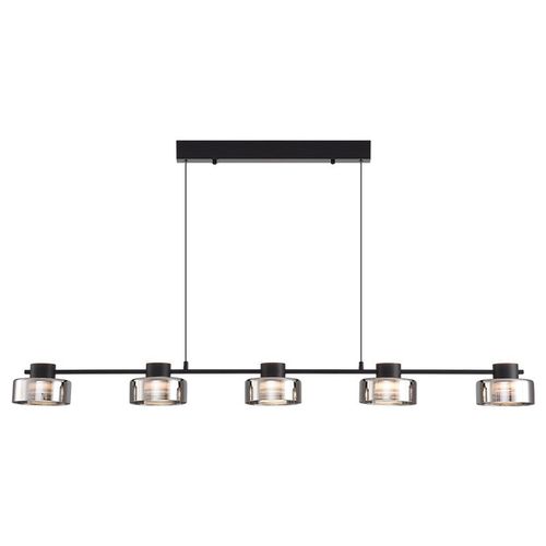 意式极简玻璃长条餐厅吊灯轻奢简约设计师现代灯2024新款中山灯具