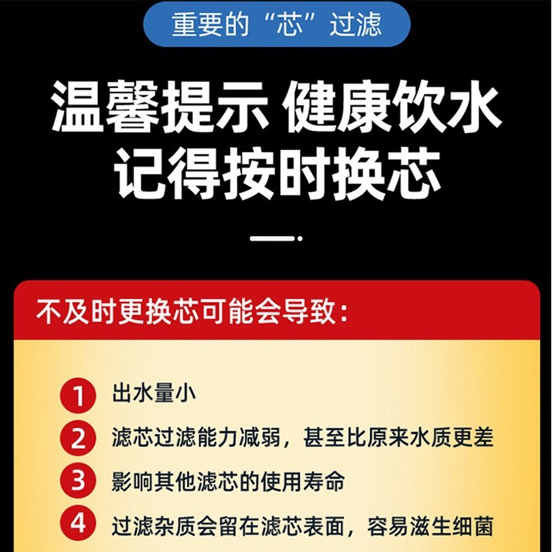 可配套沁园净水器滤芯饮水机JLD5598/5599/8596/8585全套反渗透