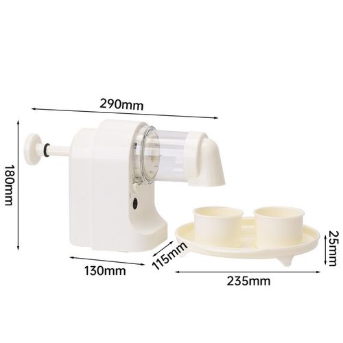 电动刨冰机碎冰机家用小型冰沙机家庭手摇器绵绵冰摆摊不插电自动
