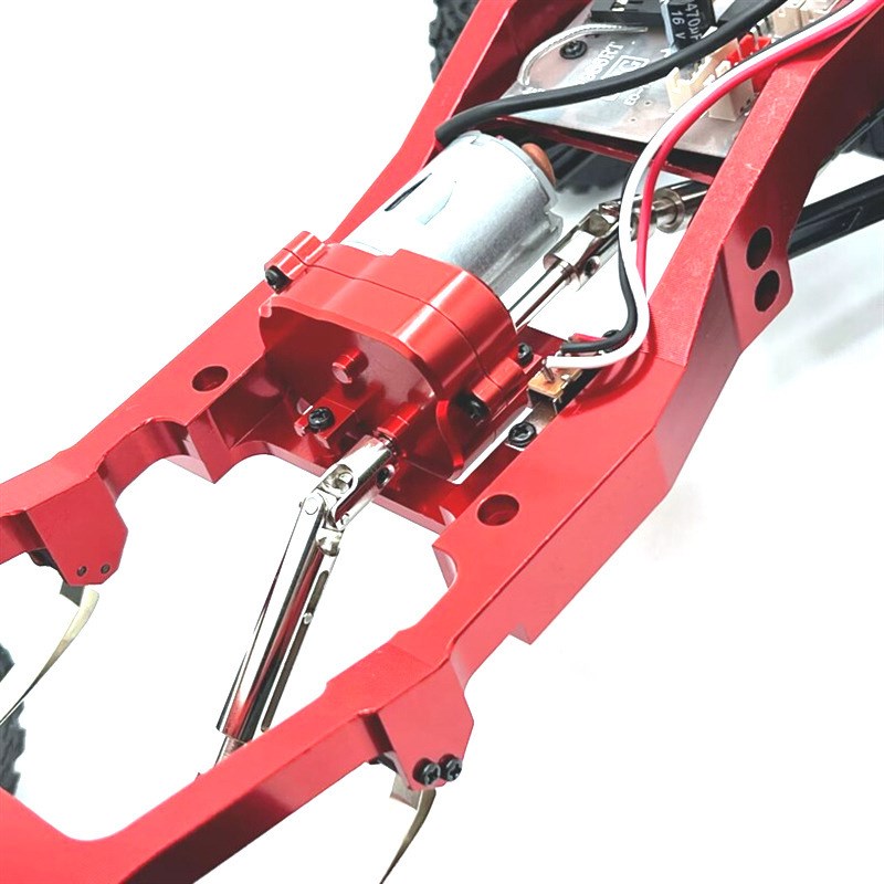 莽牛1/12新款99S MN168 MN82 MN78  遥控车金属升级波箱齿轮盖