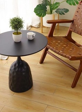 轻奢边几架子网红个性小茶几角几支架家用岩板木板大理石支撑架子