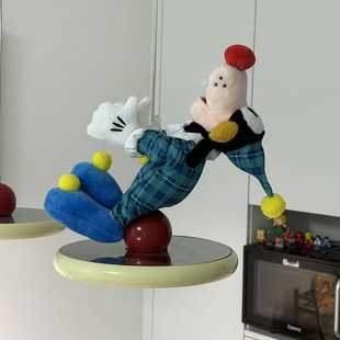 吊灯装饰玩偶客厅氛围感布置家居遮丑吊饰儿童房装饰毛绒公仔摆件