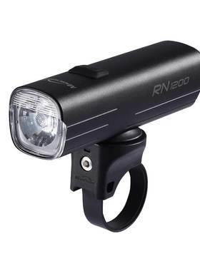 迈极炫自行车灯前灯夜骑充电强光山地车灯防炫光充放一体RN1200