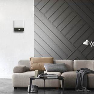 led户外防水入户门前灯阳光房专用灯自动感应过道阳台楼梯墙壁灯