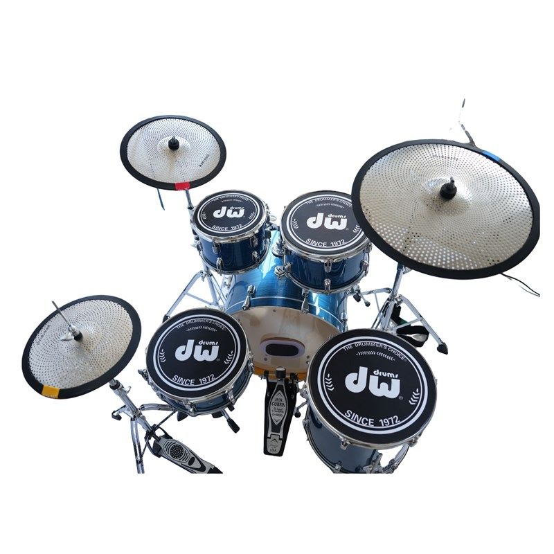 架子鼓消音垫静音垫套装爵士鼓鼓垫橡胶隔音垫五鼓三镲片四嚓减震