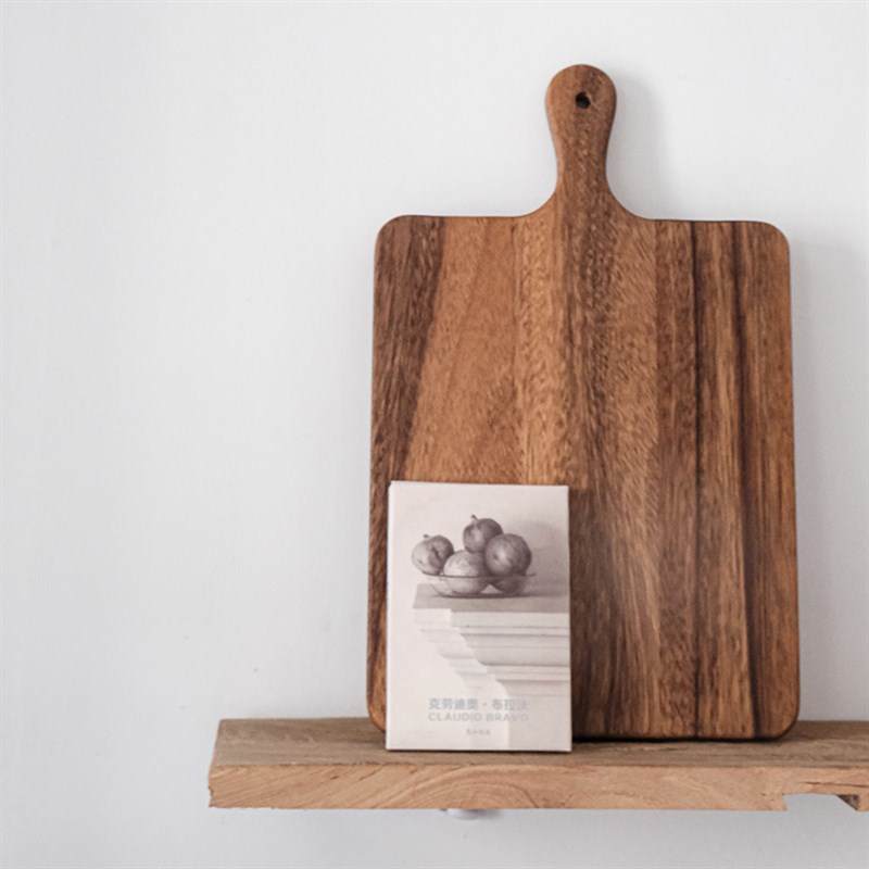 DIHOME实木双面收纳沥水原木防霉天然抗菌大号砧板切菜板摆盘装饰