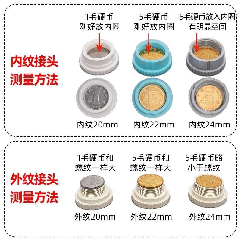 龙头过滤净水器通用配件接头外牙内纹电热免安装速热水器转换接头