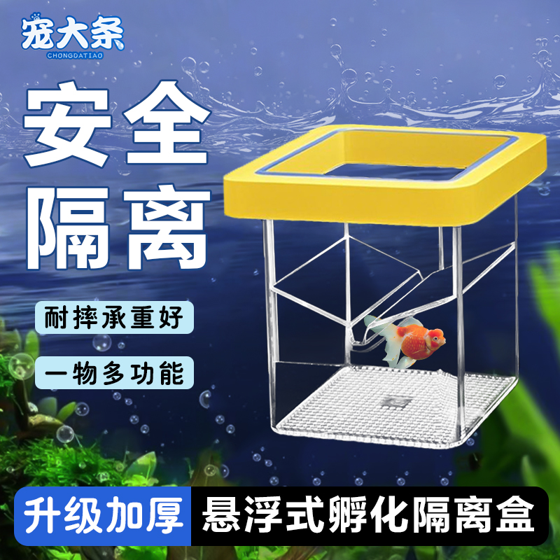 悬浮式孵化隔离盒亚克力漂浮