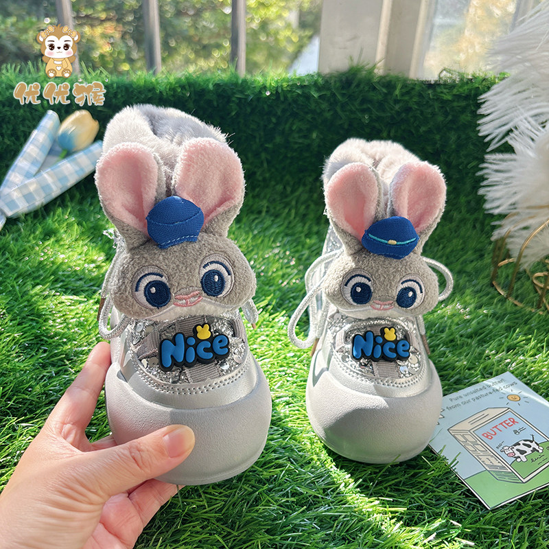 女童宝宝亮片运动大棉鞋东北冬季过冬加绒加厚儿童抗寒保暖雪地靴,童鞋/婴儿鞋/亲子鞋,雪地靴,淘宝优惠券,粉丝福利购,淘宝优惠卷