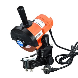 正发电动链条打磨机伐木锯油锯手持免拆链条220V家用小型磨链机