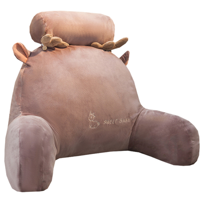 可爱靠枕床头靠垫软包大靠背沙发宿舍枕头床上看书床靠护腰垫腰枕