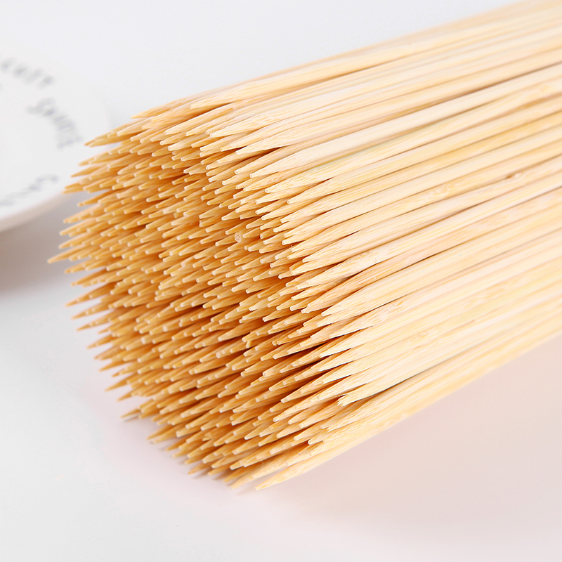 野猪林烧烤竹签30cm*3.0mm一次性糖葫芦水果花束钵钵鸡小吃木签字