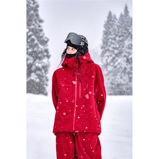 AWKA滑雪服双板单板女款男士防水外套2025新款3l滑雪上衣套装