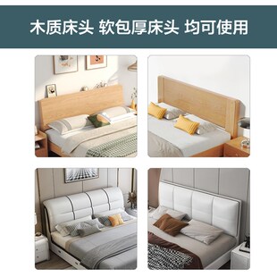 全包床头罩科技布加厚万能床头套软包轻奢简约床头盖布皮木保护套