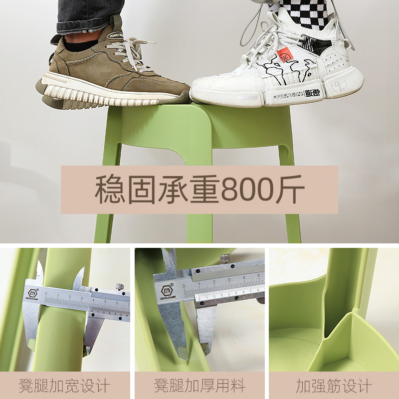 客厅阳台椅子餐饮商用多巴胺小户型餐椅板凳书桌椅家用成人塑料椅