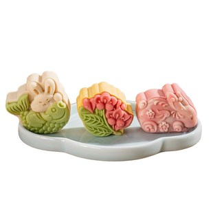 月餅?zāi)＞呔G豆糕手壓式 新款 教師節(jié)冰皮糕點(diǎn)75克磨具手按壓