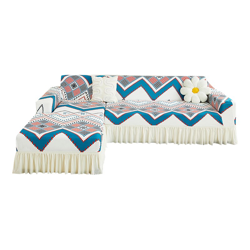 新款沙发套罩弹力全包万能套三座一贵妃沙发垫四季通用防猫抓盖布