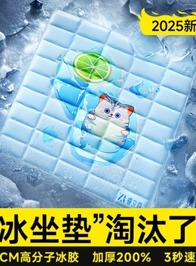 冰垫坐垫2025新款PCM冰凉垫水凝胶防褥疮夏日降温神器床上免注水