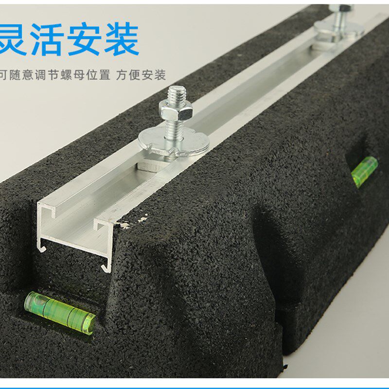 空调外机减震垫热泵暖通中央空调防震垫落地支架降噪橡胶大脚底座