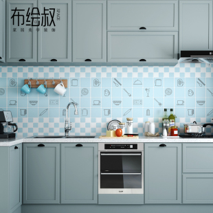 75CM厨房贴纸防油墙纸墙贴纸膜自粘防水防潮防霉壁纸可擦洗耐高温