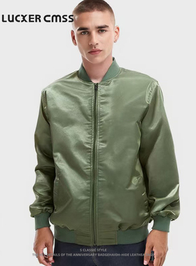 LUKER CMSS潮牌棉服男士秋冬季新款复古加绒加厚保暖棉衣夹克外套