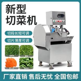 变频调速多功能切段切片切丝机不锈钢切菜机酸菜切丝机黄瓜切片机