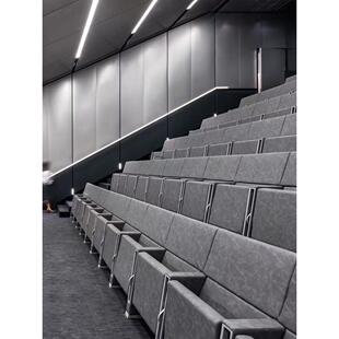 IEQ豪华场地礼堂椅排椅带写字板剧院椅报告厅座椅会议室联排椅子