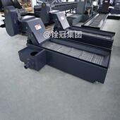 铨冠出品除非卷屑不锈钢重型炼板爬坡提升输送机