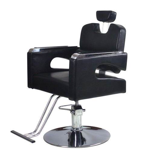 发廊简约剪发店椅子理发刮胡子凳老式放倒复古可专用升降美发