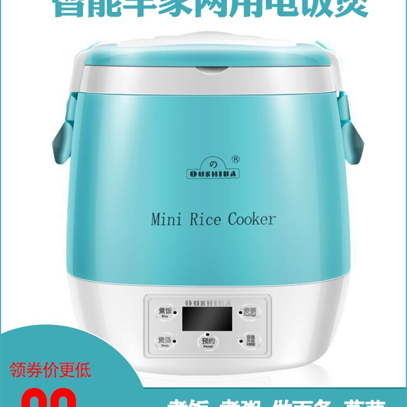 车用电饭煲12v24伏220v车家两用车载电饭锅车载电热水壶司机用品