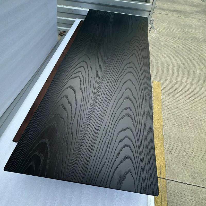 碳化木板北美白蜡木大板整板茶桌餐桌面板原木斗柜黑色实木板定制,商业/办公家具,大板桌,淘宝优惠券,粉丝福利购,淘宝优惠卷