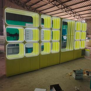 定制整店玩具店货架游乐园商场潮玩店模型模型展柜高精品店展示架