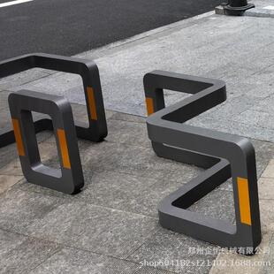 交通隔离桩车挡人车分流护栏可拆卸出入口景区商业街电动车隔离栏