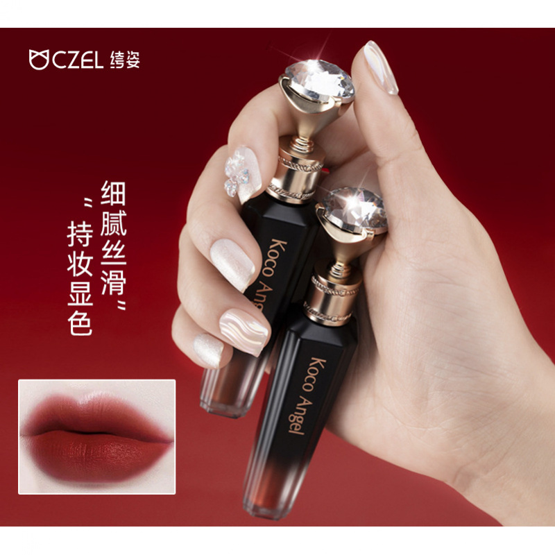 KocoAngel/女王权杖唇釉璀璨丝绒