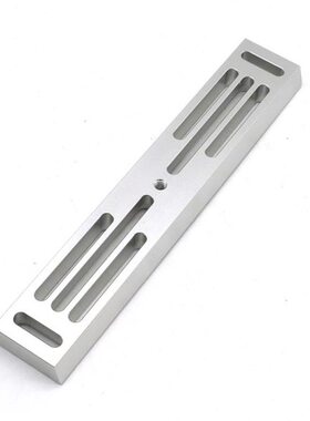 银色鸠尾板金属标准75度天文望远镜配件 227mm不生锈高品质鸠尾板