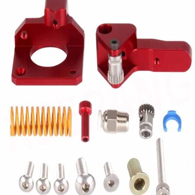 3D打印机配件 CR-10S PRO ENDER-3 BTECH双滑轮挤出机 红色