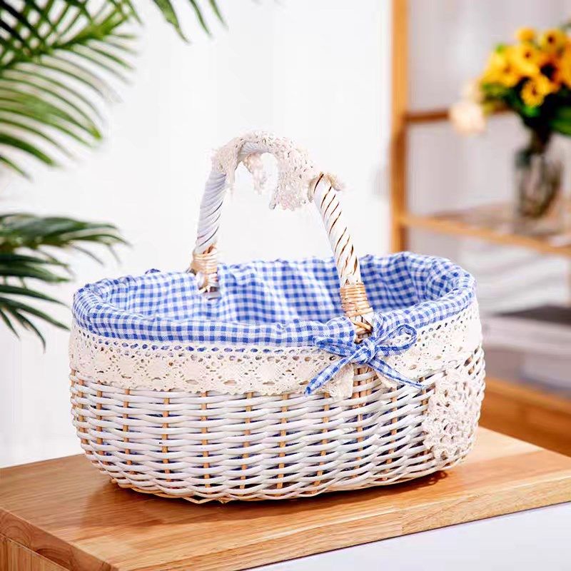 藤编鸡蛋篮收纳篮购物篮小花篮礼品篮柳编水果篮手提买菜篮子,餐饮具,果盆/果盘/果篮,淘宝优惠券,粉丝福利购,淘宝优惠卷