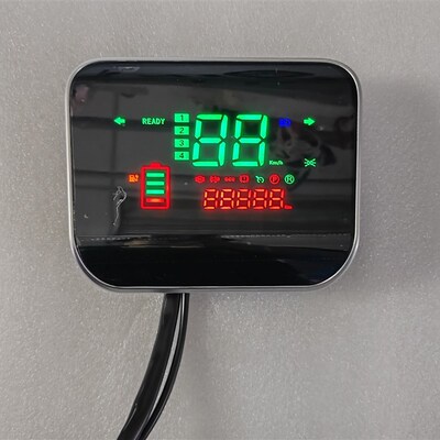 适用于改装电动车仪表金箭G63仪表盘实时电压显示486072V