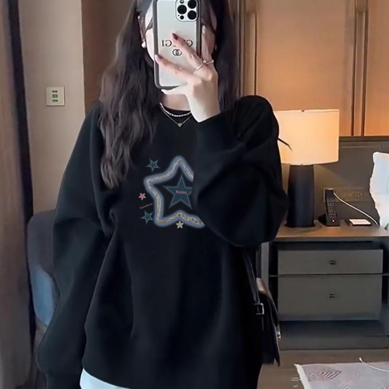 鲨鱼裤搭配的卫衣纯棉体恤