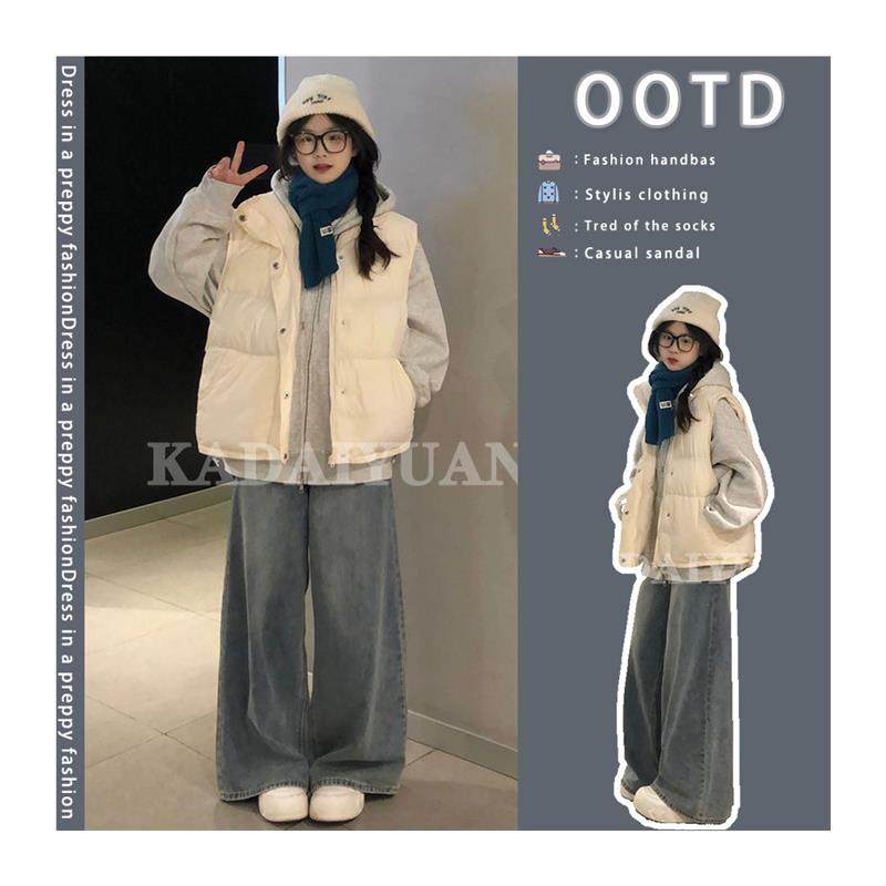 冬季学院风加绒套装女百搭