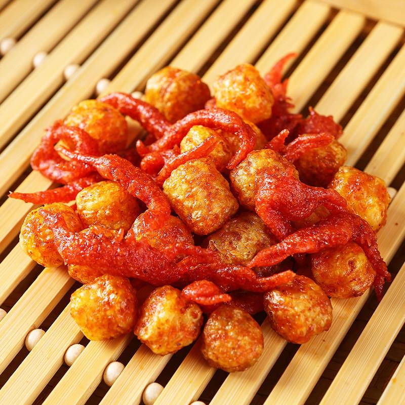 平汝虾鱼蛋辣条麻辣味恐龙