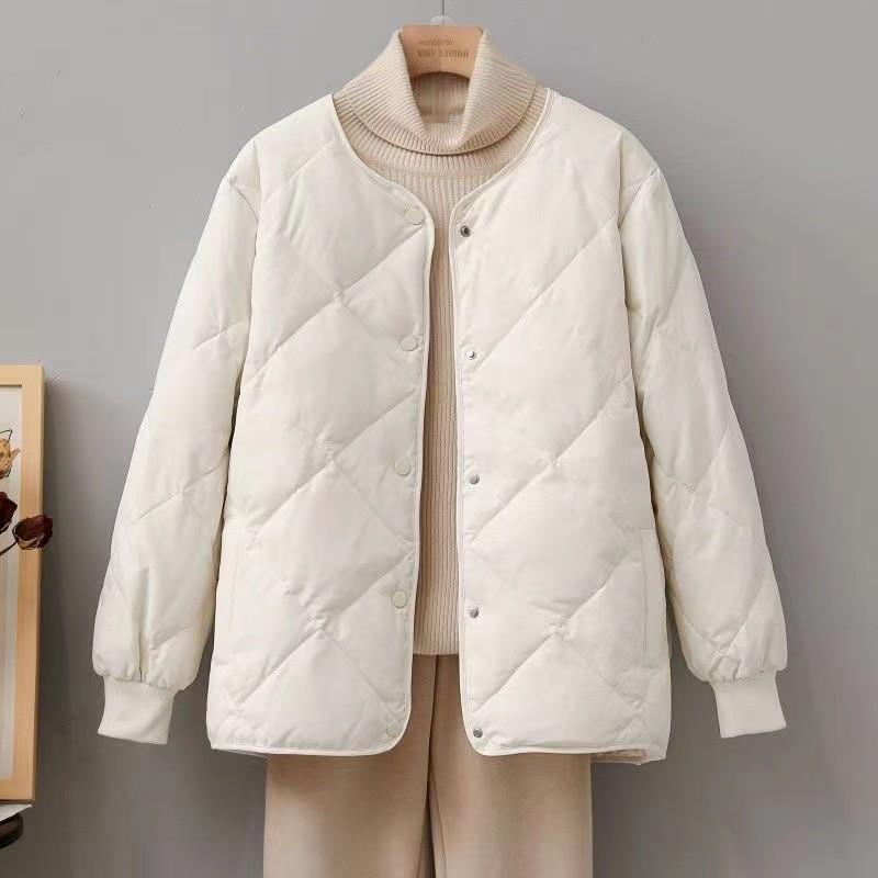 轻薄羽绒棉服女冬季小个子