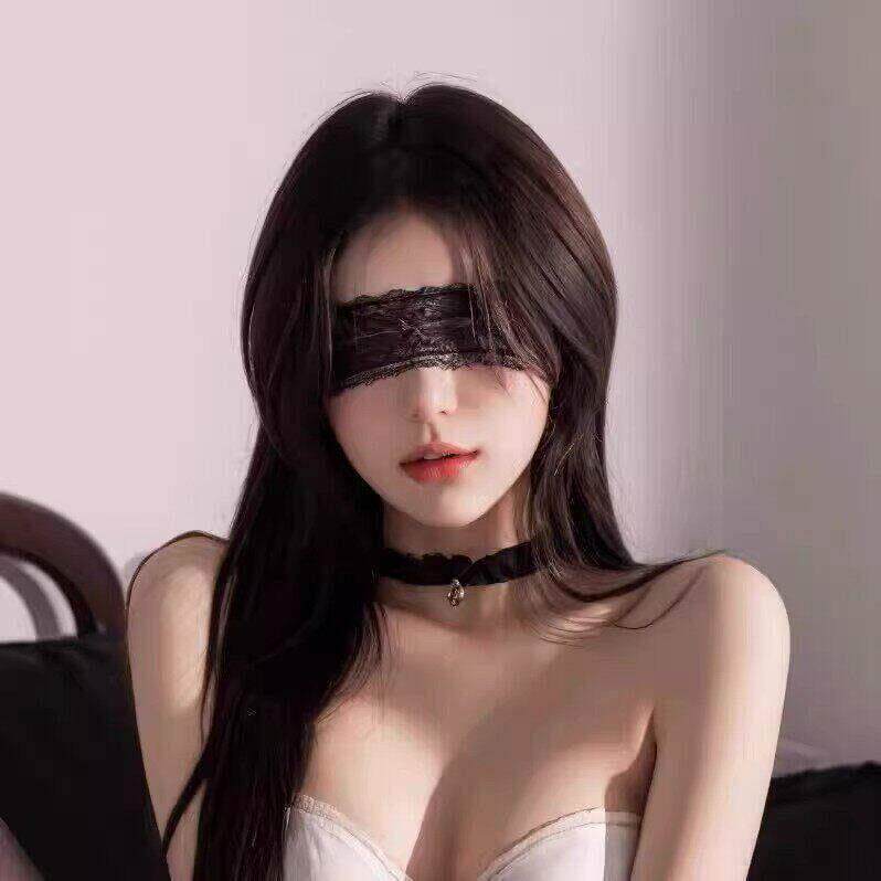 蒙眼丝带眼罩情调蒙眼布条遮眼丝带蕾丝带蒙眼带拍照舞会派对面纱