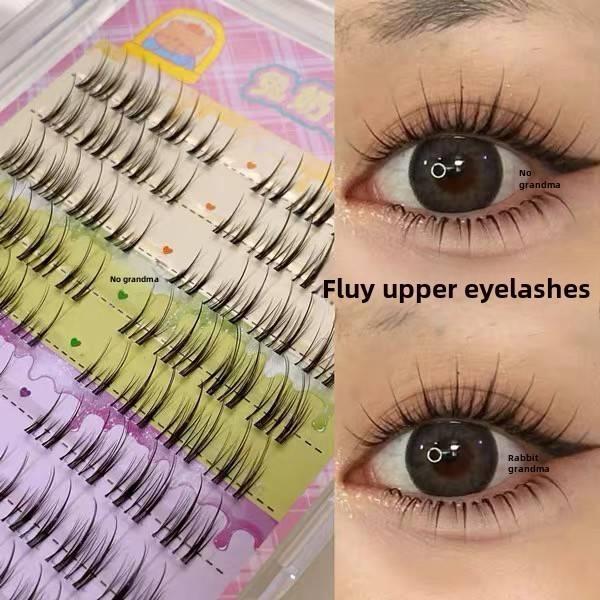 自然上镜风格！空气假睫毛分段化妆师推荐与清晰的根仙女兔奶奶T0