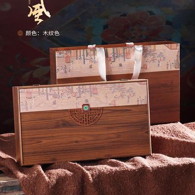 双饼普洱茶礼盒空盒茶饼收纳盒高端福鼎白茶包装盒通用定制