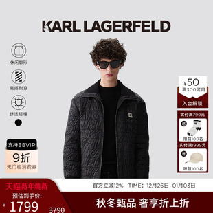 都市休闲潮流棉衣夹克老佛爷 新品 KARL LAGERFELD卡尔拉格斐25秋季